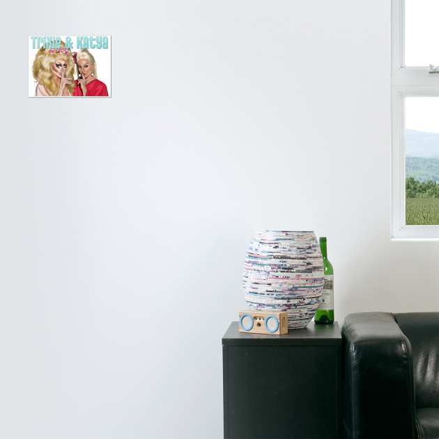 Trixie and Katya: Shush by 51Deesigns